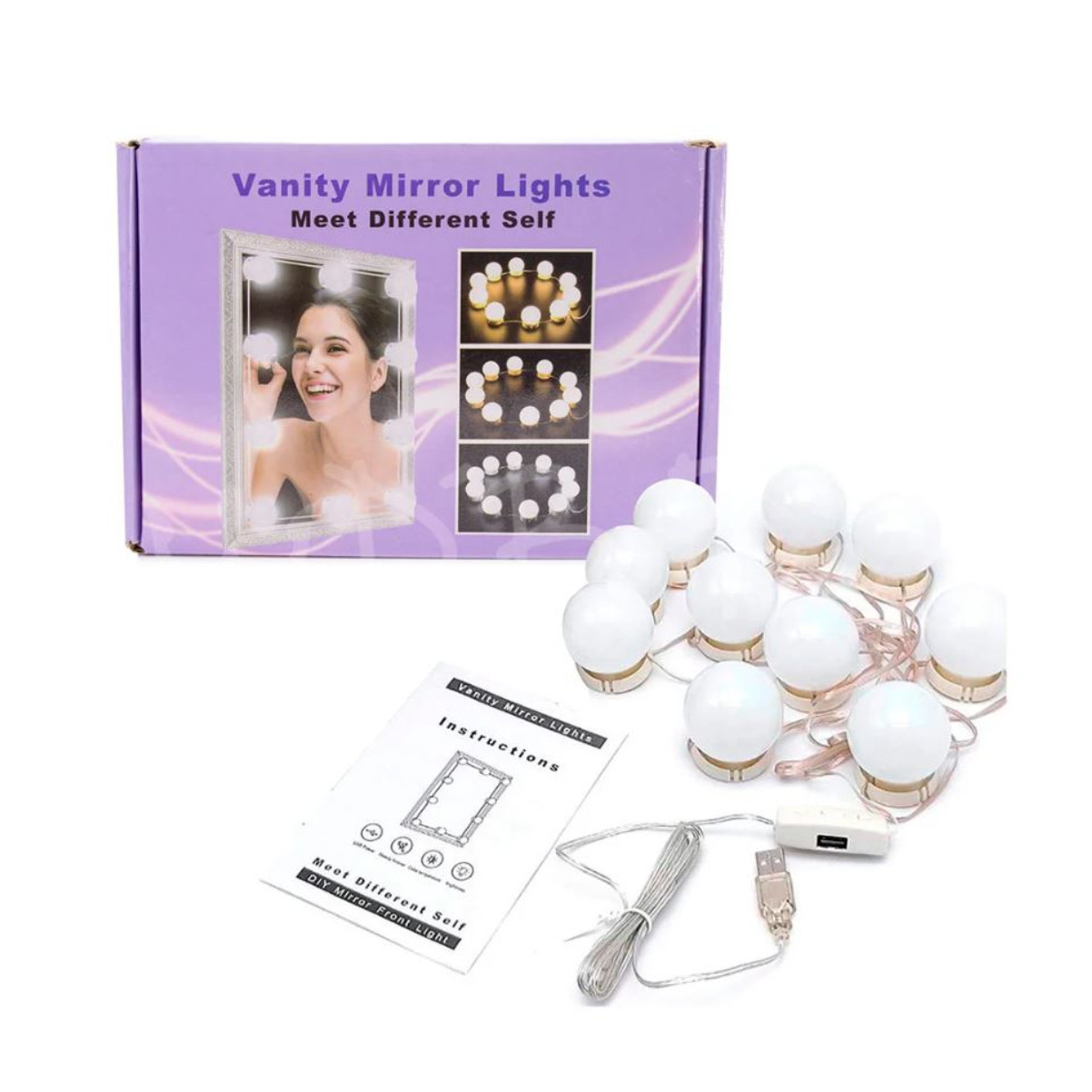 Miniatura 5 de Extension Luces Espejo 10 Bombillas